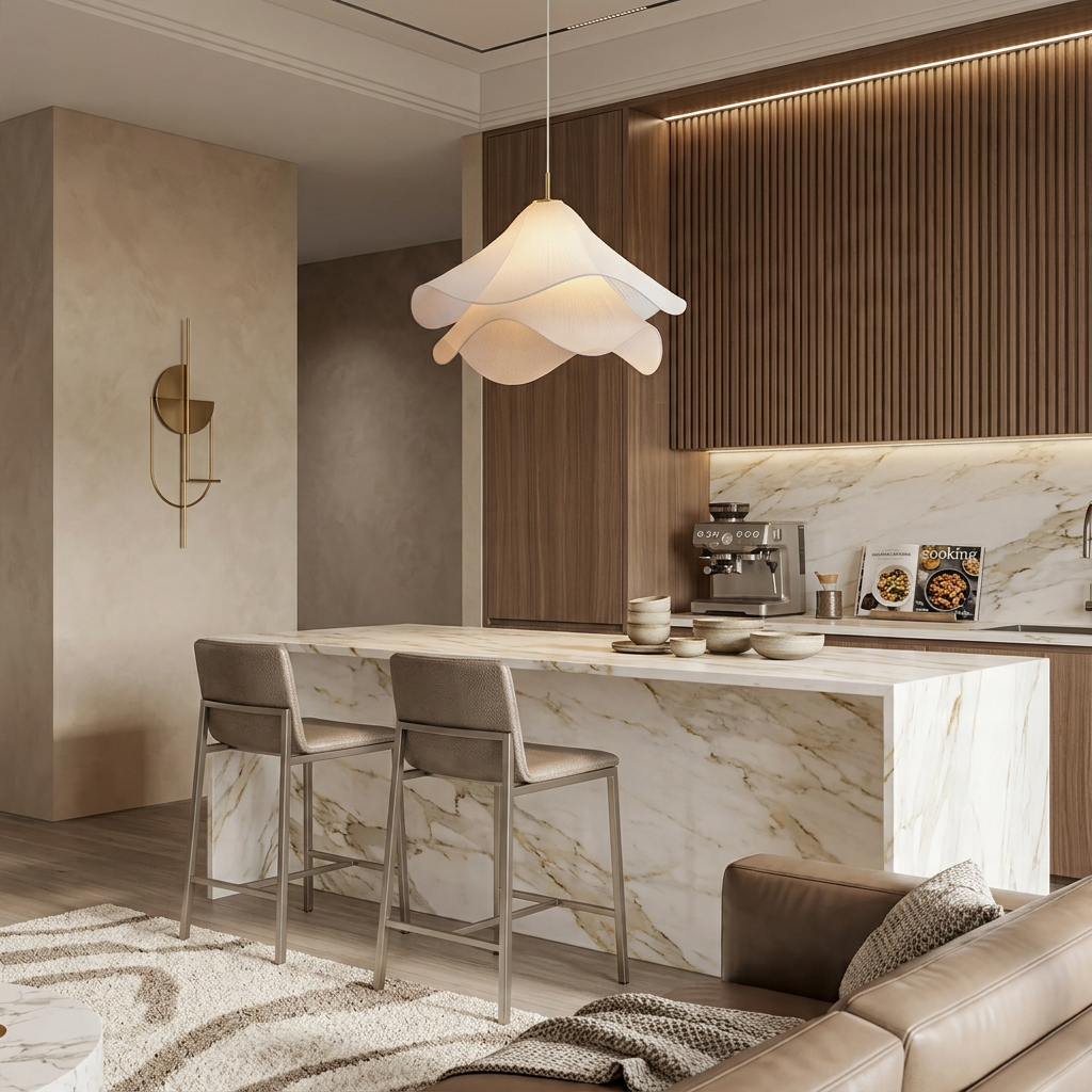 Serenity Collection Japandi Pendant Light