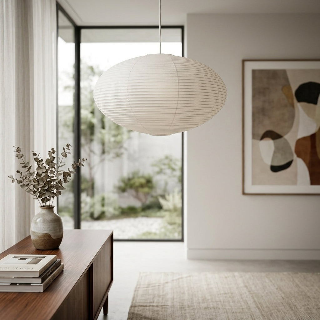 Lunar Paper Lantern Pendant Light